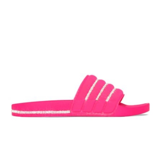 "Poolside Pretty" Slides - Neon Pink - Picture 3 of 5